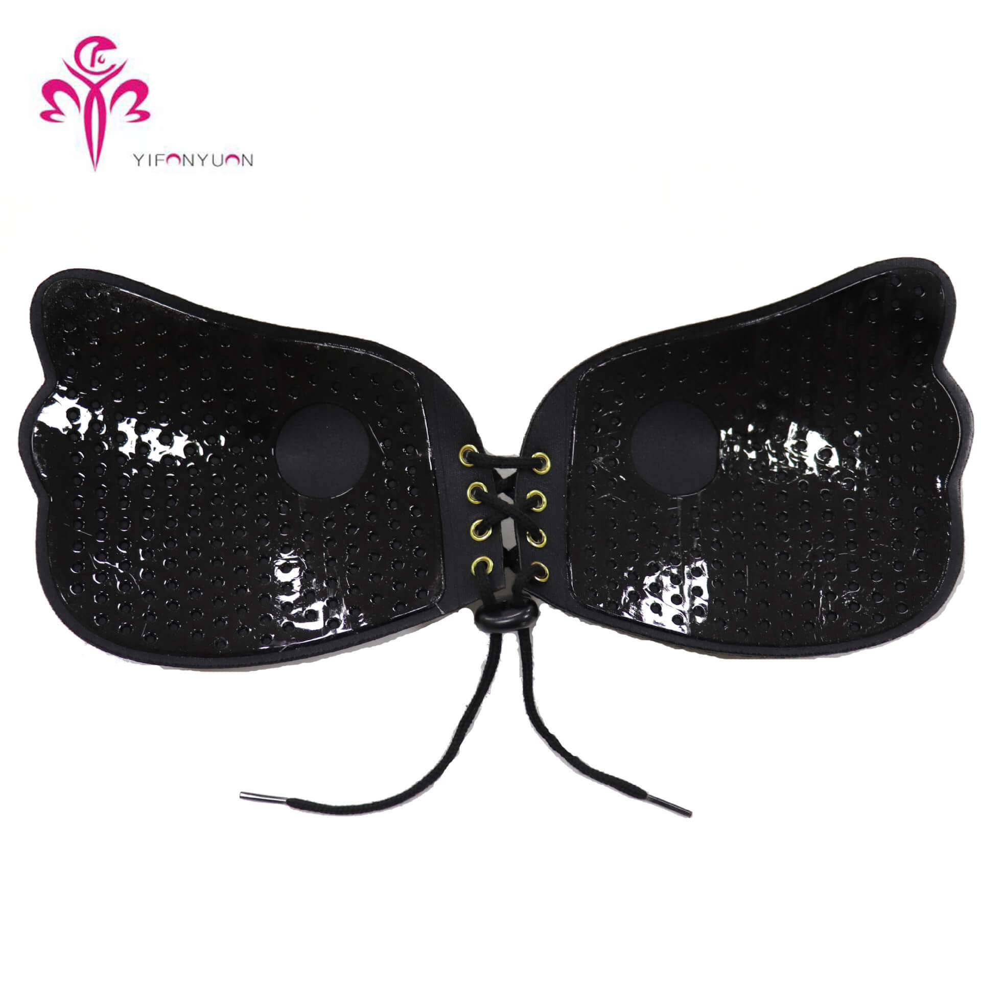 1301 蕾丝翼形隐形吊带文胸