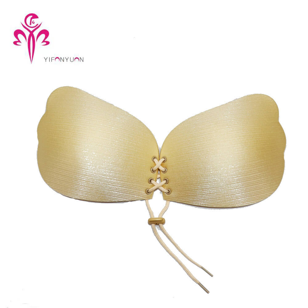 1301 蕾丝翼形隐形吊带文胸