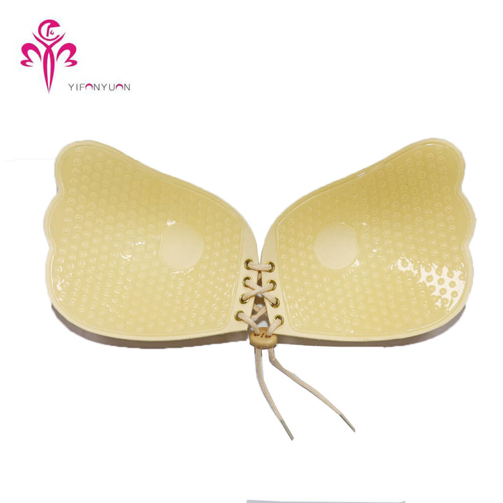 1301 蕾丝翼形隐形吊带文胸